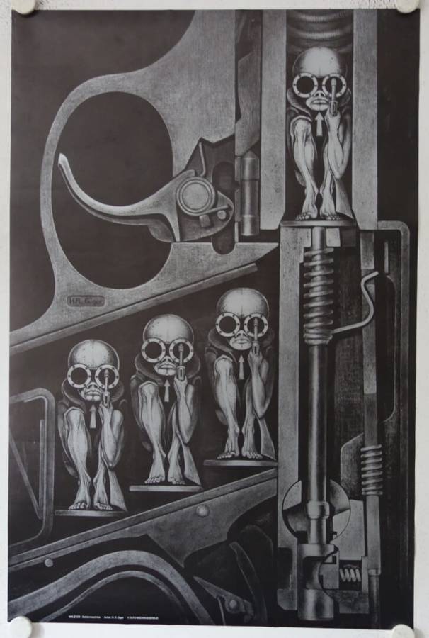 H.R. Giger Posterdrucke alte kommerzielle Plakatdrucke (6)